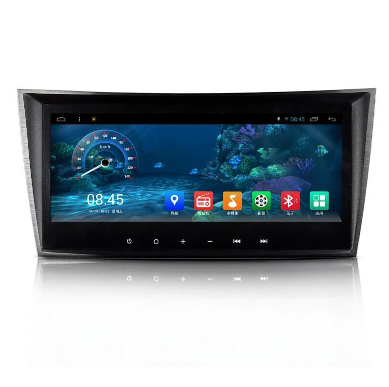 Автомобильная навигационная система GPS 9 дюймов 2 Гб ОЗУ Android 8 1 Авторадио DVD плеер