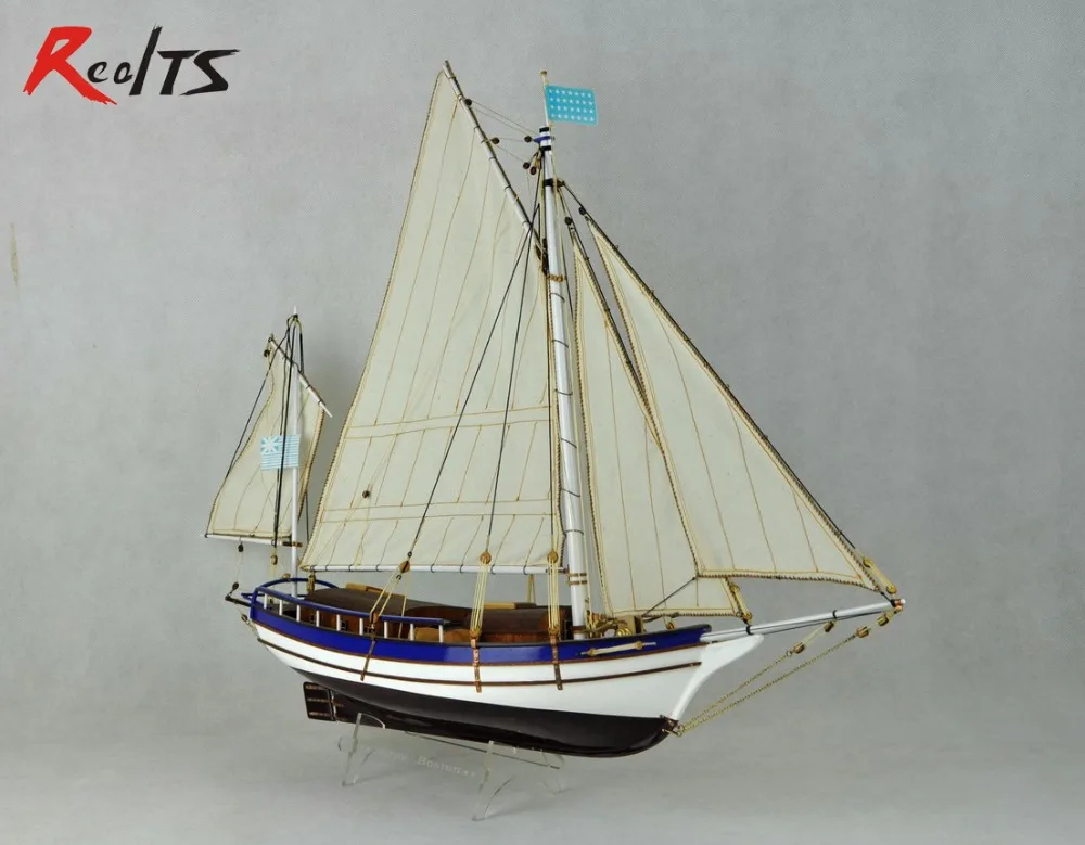 

Spray Boston sailboat Scale 1/30 666 mm Wood model ship kit