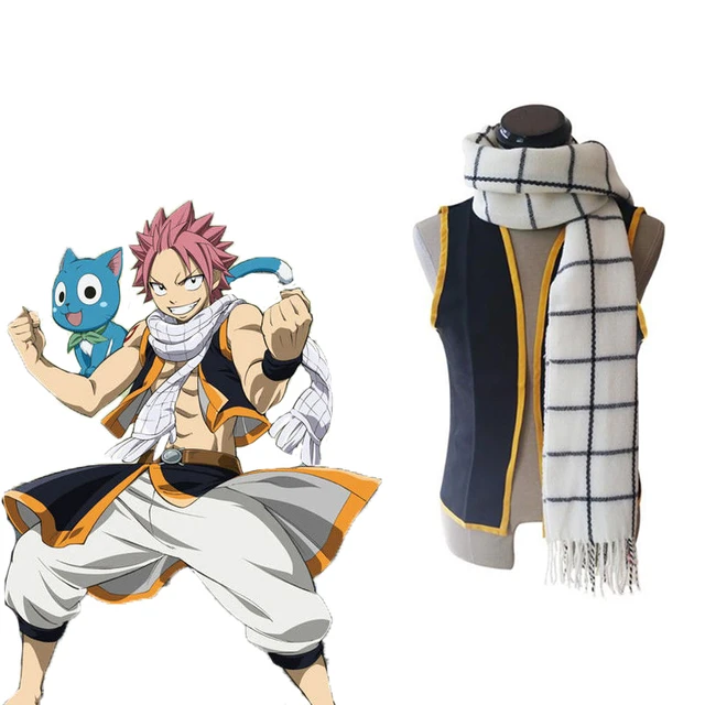 Anime Fairy Tail Natsu Dragneel Cosplay Costume