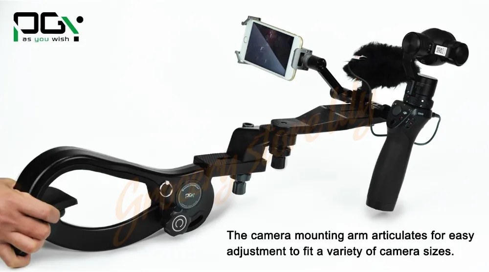 PGY Shoulder Mount Holder Shooting Extendable arm Camera Accessories