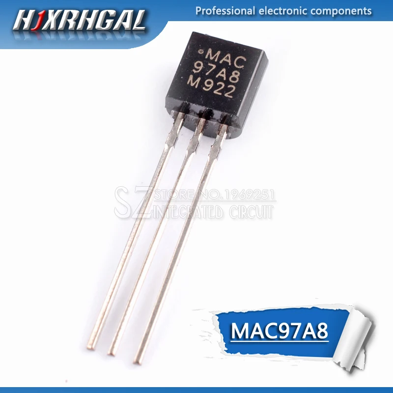 50pcs MAC97A8 97A8 Logic level triac TO-92 NEW