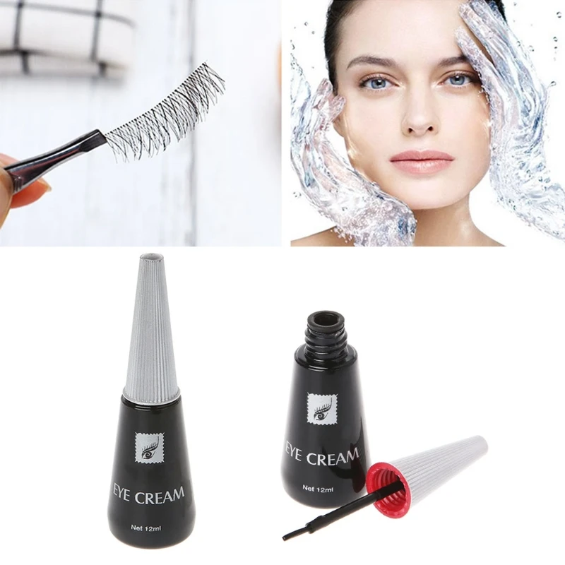 

12ml Black Invisible Eyelash Accessories Waterproof Lash Glue Eyelash Adhesive