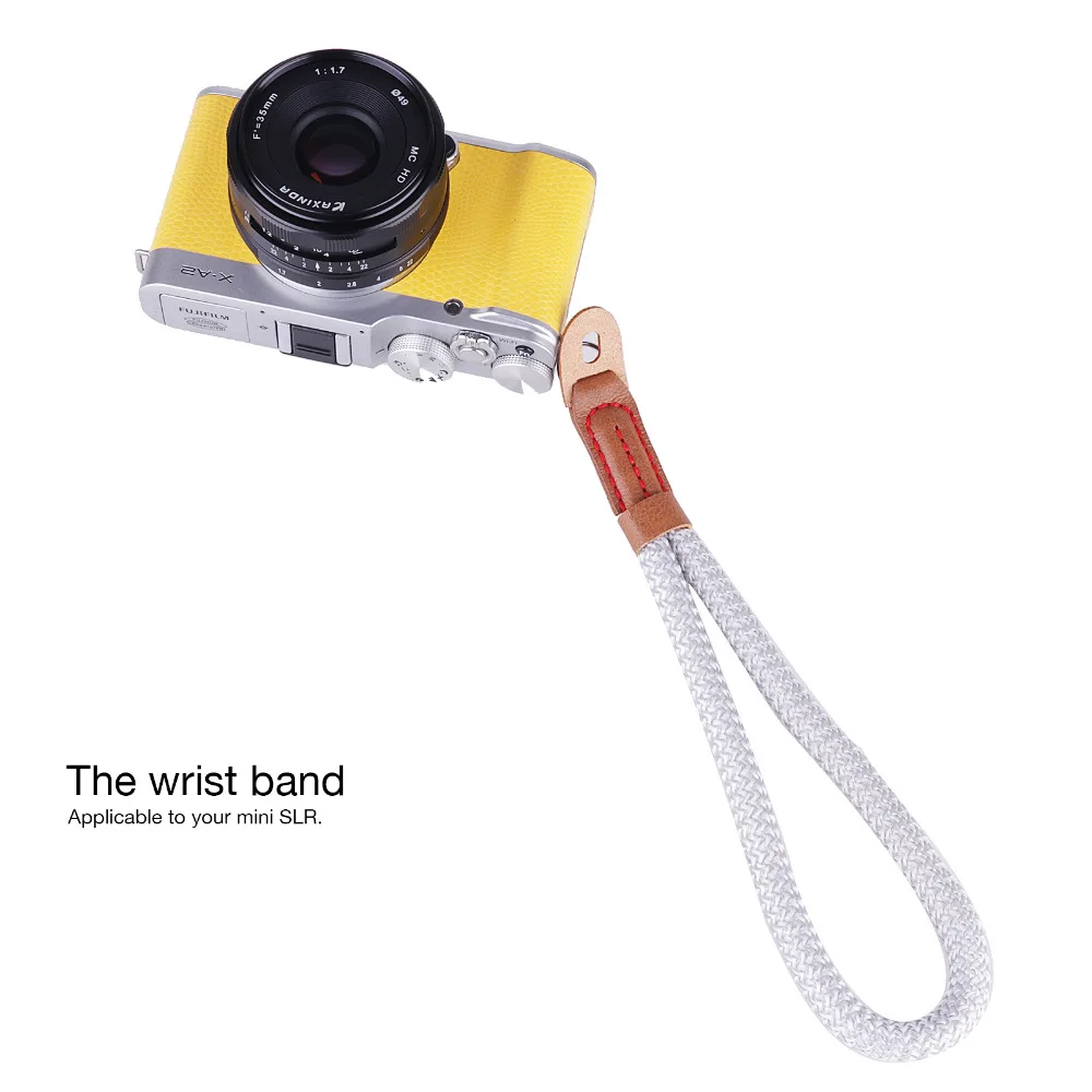 New fashion cotton Camera hand strap for SLR camera silver SThand