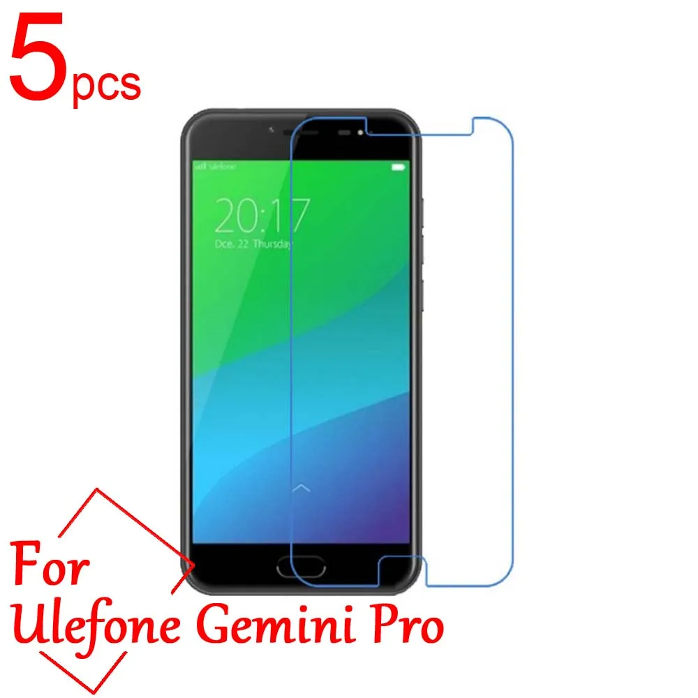 

5pcs Ultra Clear/Matte/Nano anti-Explosion HD LCD Screen Protector Film Cover For Ulefone Gemini Pro Protective Film +cloth