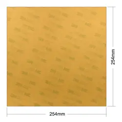 Энергичный 1 шт 254x254x0,2 мм (10 "x 10") PEI сборки плиты Полиэфиримид Ultem лист для Printrbot плюс, Robo R1 + 3D-принтеры Heatbed
