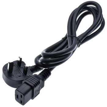 

1.8m IEC 320 C19 To Singapore UK 3 Prong Plug Extension Cord For UPS PDU, Connected To C20 AC Power Cable Adapter