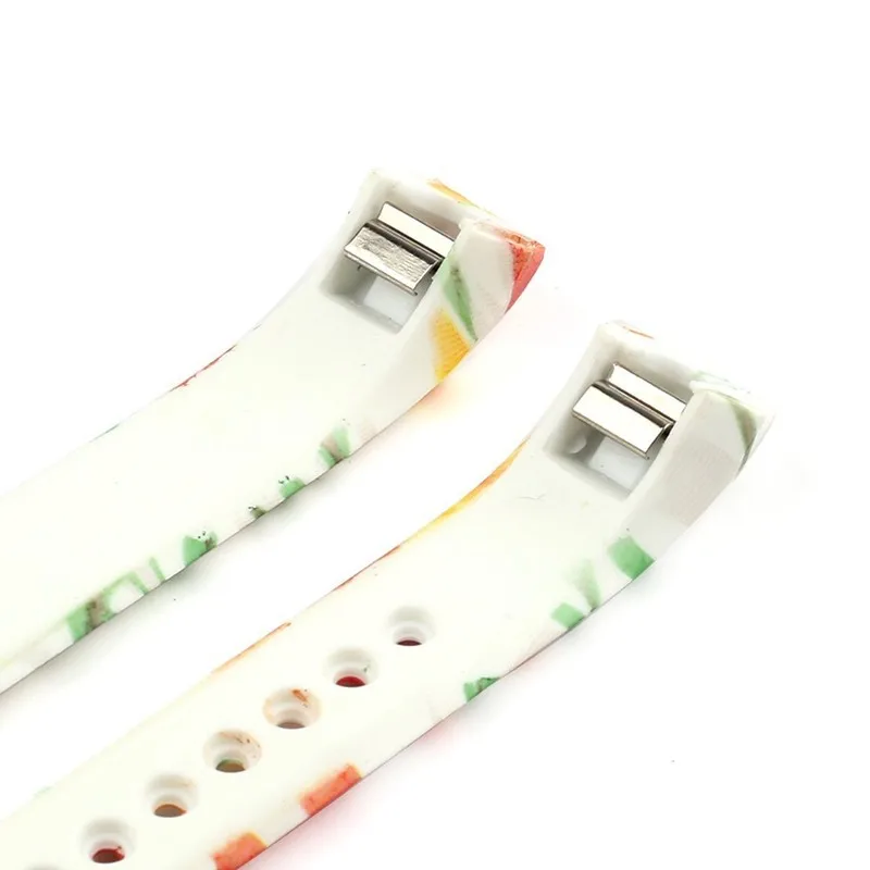 Patterns Large & Small Silicone Fitbit Alta Wristbands Sports Smart DIY Watch Bands Bracelet Strap Replacement in 20 Colors (63)