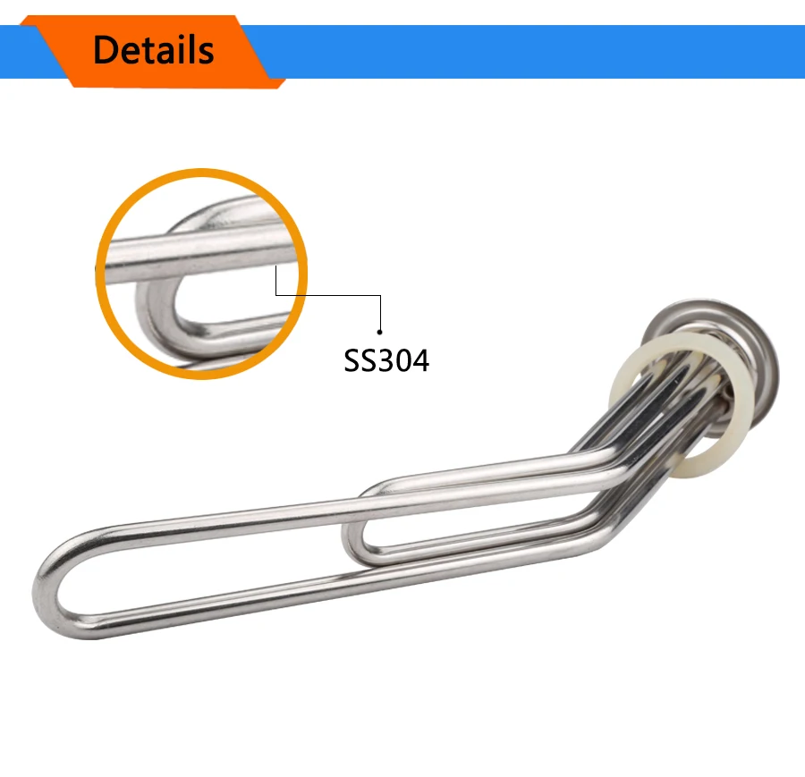 aquecedor elétrico de água tubo com 2