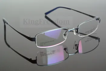 

Fashion Memory Titanium Half Rim unisex Eyeglass Frames Spectacles Rx able 20961