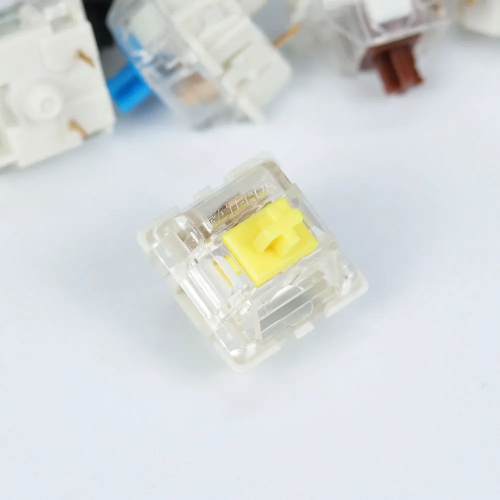 Gateron переключатели 3pin SMD СВЕТОДИОДНЫЙ Underglow светодиодный совместимый для MX механическая клавиатура прозрачная крышка белая основа