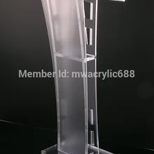Красивая легкая дешевая Съемная акриловая Трибуна letternacrylic pulpit