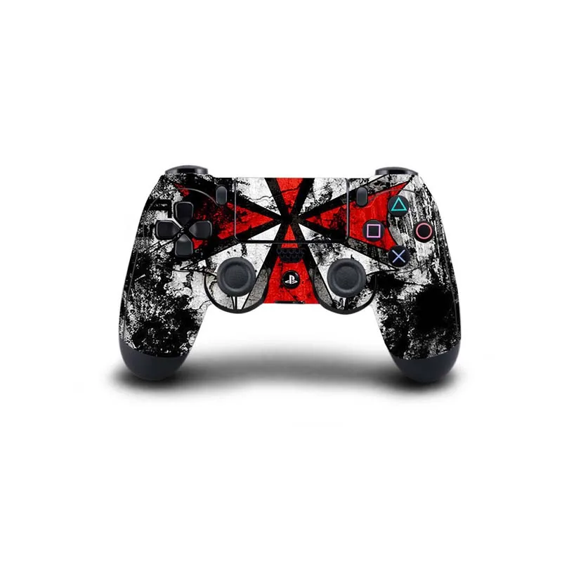 

Resident Evil Full Cover Controller Stickers For Playstation 4 Dualshock 4 Gamepad Vinyl Skins Decals Play Station 4 Skin