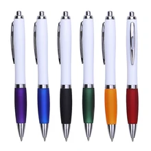 [+ бесплатный логотип] 500 шт./лот рекламная компания с логотипом бренда на заказ школы/офиса/добросовестного использования Полу-металлические шариковые ручки оптом