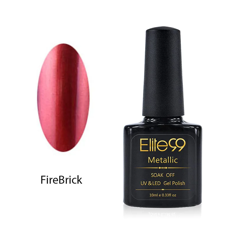 Гель лак для ногтей металлический зеркальный стойкий 10 мл|elite99 10ml|uv gel polishgel polish |
