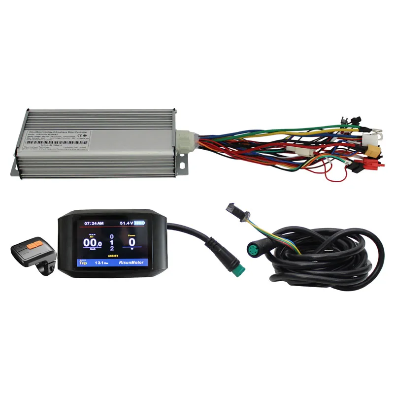 Велосипед эксклюзивный индивидуальный 48 V 72 Универсальный 1500W 24MOSFET 40A контроллер +
