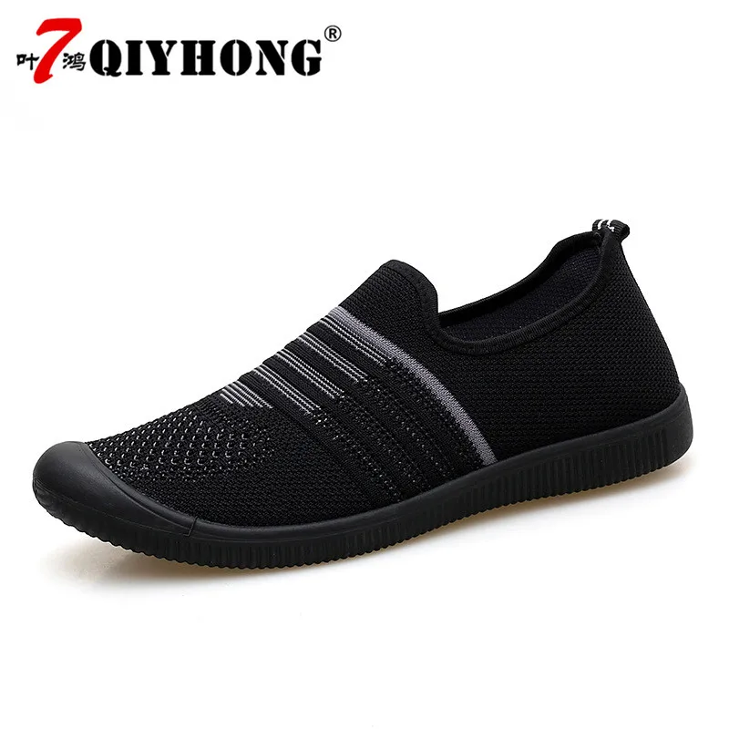 

New2019 Men's Casual Shoes Sneakers Spring Summer Popular Mesh Breathable Comfortable Men Shoes Loafers footwears Slipon Walking