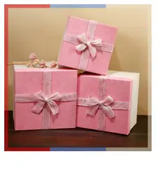 5 шт. Подарочная коробка Классическая бумажная Подарочная коробка Большой размер 24*24*18 см