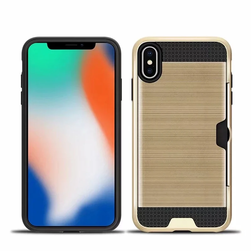 Армированный Гибридный ПК мягкий чехол из ТПУ для телефона Apple iPhone X 6 6S 7 8 Plus XS Max XR 5