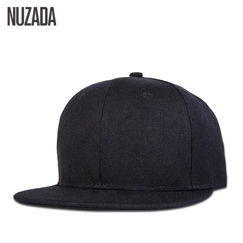 Brand NUZADA Hip Hop Hats Men Women Baseball Caps Snapback Solid Colors Cotton Bone European Style Classic Fashion Trend