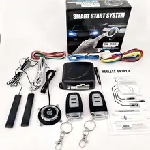 Auto Central Locking Passive Keyless Entry System Engine Push Button Vehicles PKE Start/Stop Lock With 2 Smart Key Remote Start Auto Central Locking Passive Keyless Entry System Engine Push Button Vehicles PKE Start/Stop Lock With 2 Smart Key Remote Start