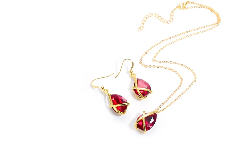 AYAYOO Jewelry Sets Turkish Gold Color African Beads Jewelry Set For Women Imitation Crystal Cheap Wedding Dubai Jewelry Sets (5)