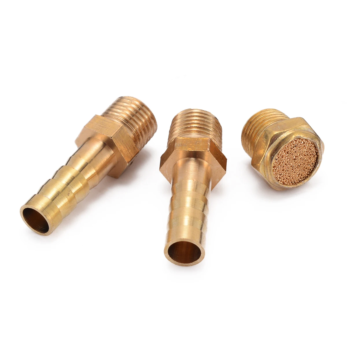 1set 12v MAC 3 Port Electronic Boost Control Solenoid Valve 35A-AAA-DDBA-1BA 5.4W 120 PSI With Brass Fittings Kits