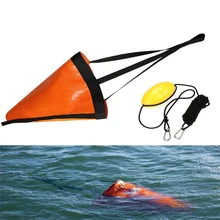 24 дюйма Дрифт якорь Drogue буксировочный трос бросок комплект шлангов ПВХ для рыболовной линии каноэ Каякинг/гребная лодка