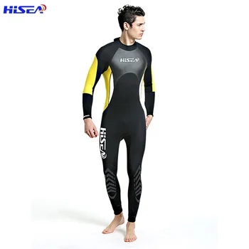 

Hisea 3mm Neoprene Men Wetsuit Anti-UV Full Body Surfing Spearfishing Swimming Diving Suit Snorkeling Suit Long Sleeve Keep Warm