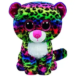 Ty Beanie Боос 6 "15 см Цвет точка леопарда плюшевые регулярные мягкие большой-eyed чучело коллекция кукла игрушка