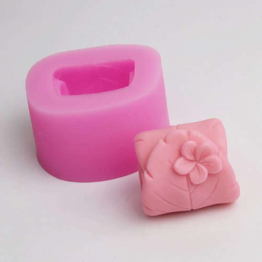 

3D leaf bag mold for soap making sugar craft silicone cake mould Chocolate Baking Decoration Tool