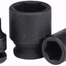 1 шт., 38-46мм 1/" Воздушный ударный шестигранный фланцевый торцевой ключ Трещоточный ключ головка бит пневматический рукав динамометрический ключ инструмент для ремонта авто