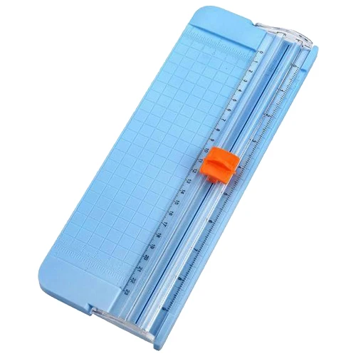 1pcs 9090 Mini Slide Cutter Cut Paper Cutter for office & school supplies,4colorin Utility