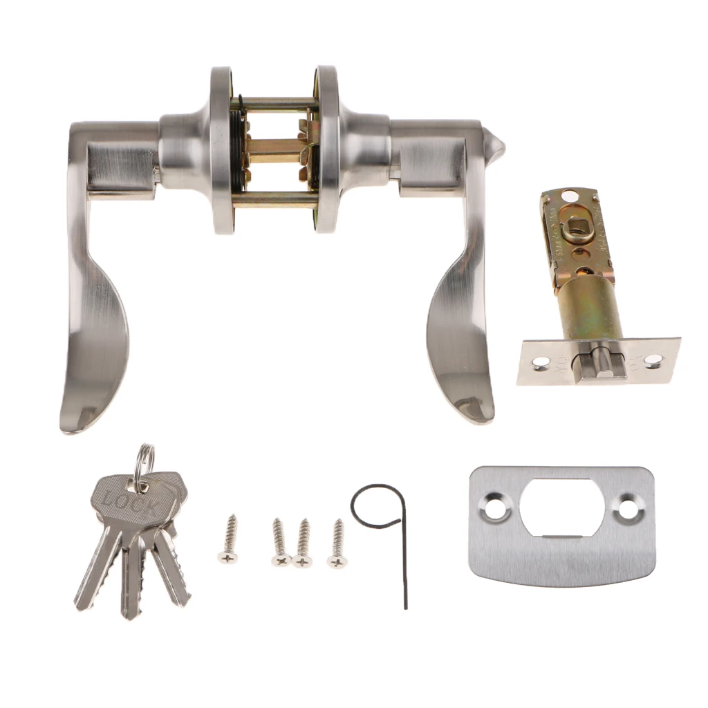 Aliexpress.com : Buy Privacy Lever Door Handle Lock Thumb ...