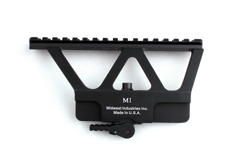 Base de Montagem do Trilho Picatinny para ak Ohhunt Rápida Desanexar Arma Escopo Lateral 47 74 Caça Rifle Acessórios ak 10 Cheap Acessórios e suporte de extensão