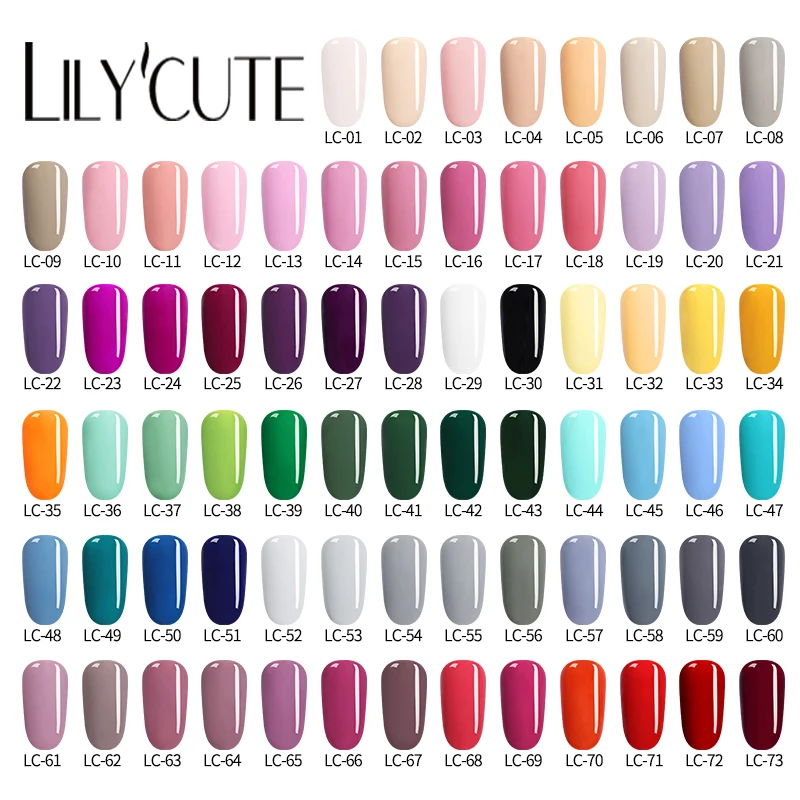 LILYCUTE, 7 мл, Гель-лак для ногтей, розовый, фиолетовый, белый, блестящий, УФ светодиодный, Гель-лак, впитываемый, для ногтей, художественный Гель-лак для ногтей