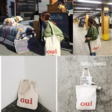 Raged Sheep Large Reusable Grocery Women Tote Bag Canvas Letter Zipper Fashion Hight Simple Design Healthy Tote Hand Bag stylish geometric print and zipper design women s tote bag