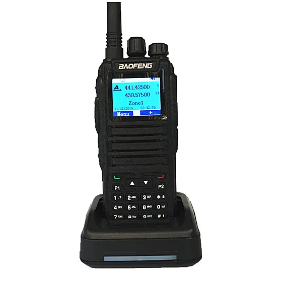 Baofeng DM-1701 Walkie-talkie 2 двухслотовые двухчастотные двухсторонние беспроводные DMR Ham Любительское радио цифровой мобильный радиоприемопередатчик