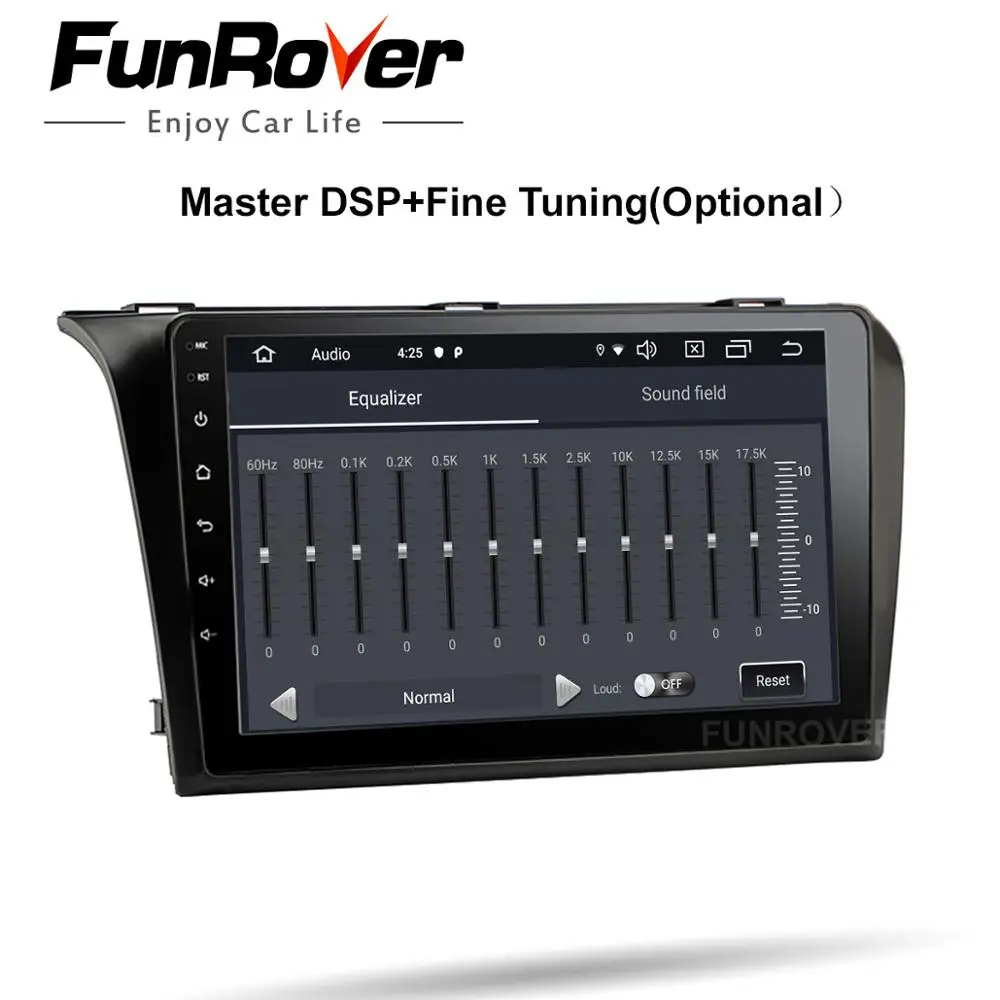 Excellent Funrover 2.5D+IPS 2 Din android 9.0 car multimedia dvd radio For Mazda 3 Mazda3 2004-2009 car dvd gps Navigation stereo Player 2