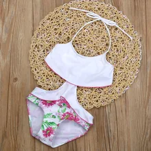

CHAMSGEND swimsuit girl Toddler Kids Baby Girls Tankini Bikini Swimwear Swimsuit Bathing Suit Beachwear apr12 f30x