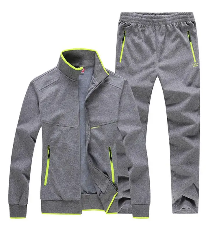 

Xizilang 2017 spring new hot Leisure sportswear suit for men slim mens tracksuit set