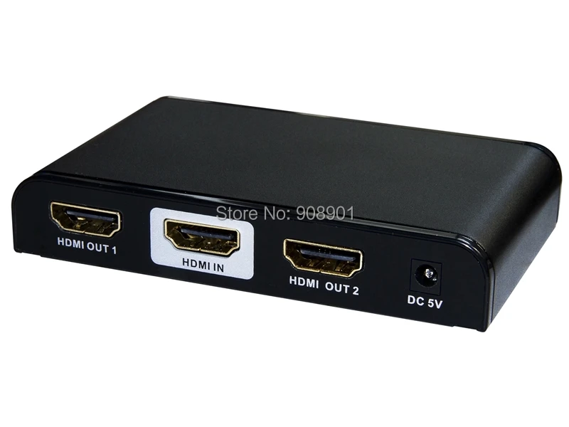 Реальный 4K * 2 K LKV312Pro 3D HDMI 1 4 усилитель сплиттер 1x2 в 1/2 выход Full HD 1080P для двойного