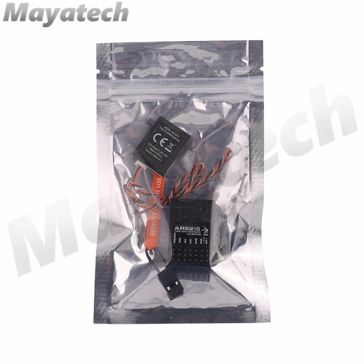 6 канальный приемник AR6210 DSM DSM2 с защитой от помех JR для радиоуправляемой модели