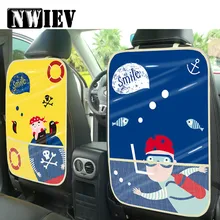 NWIEV, детский коврик, защита спинки сиденья для BMW E36 F30 E30 Honda CRV Jeep Wrangler Cherokee Alfa Romeo 159 156