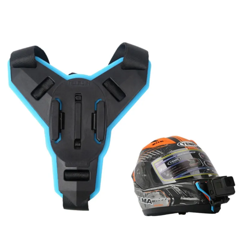 

For Gopro Hero 7 6 5 Motorcycle Helmet Front Chin Fixed Mount Bracket Adapter For Xiaomi Yi 4K Insta360 EKEN SJCAM Accessories