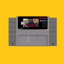 Горячий 46 Pin 16 Bit NTSC игровой картридж Hagane