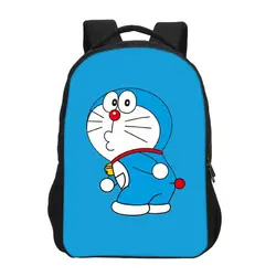 Аниме мультфильм Дораэмон 3D печати рюкзак для подростков мальчиков и девочек школьников сумка Bookbag детей Повседневное портфель