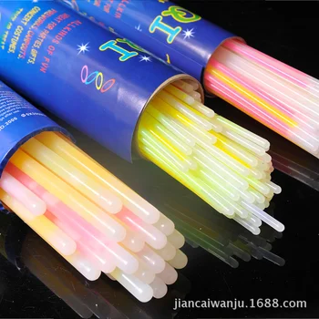 

100pieces 5 * 200 glow stick custom glow stick party toy fluorescent bracelet cheer props led party supplies