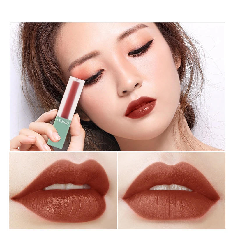 Matte Lip Gloss Women Sexy Velvet Cream Texture Waterproof Long Lasting Liquid Lipstick Makeup | Красота и здоровье