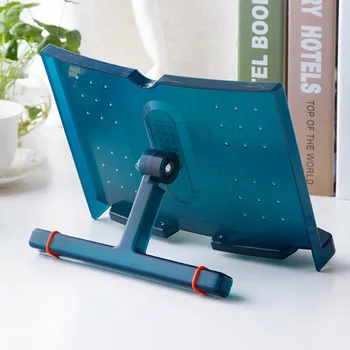 

vanzlife Creative books reading shelf bookshelf student books support reading frame book shelf desk book holder clip board
