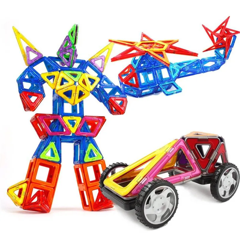 

34PCS Mini Magnetic Blocks Educational Construction Set Models Blocks Building DIY Magnetic Blocks Educational Toy For kid Gifts